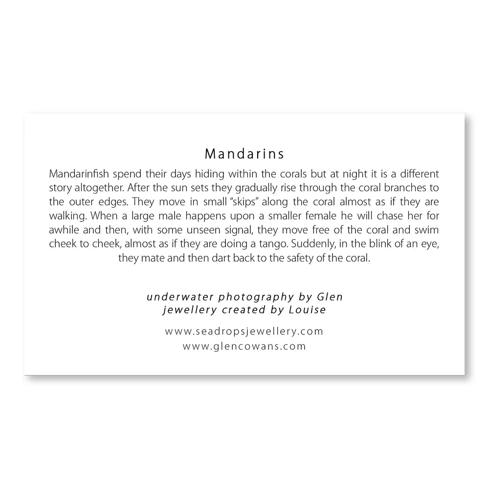 Mandarins Mini Print