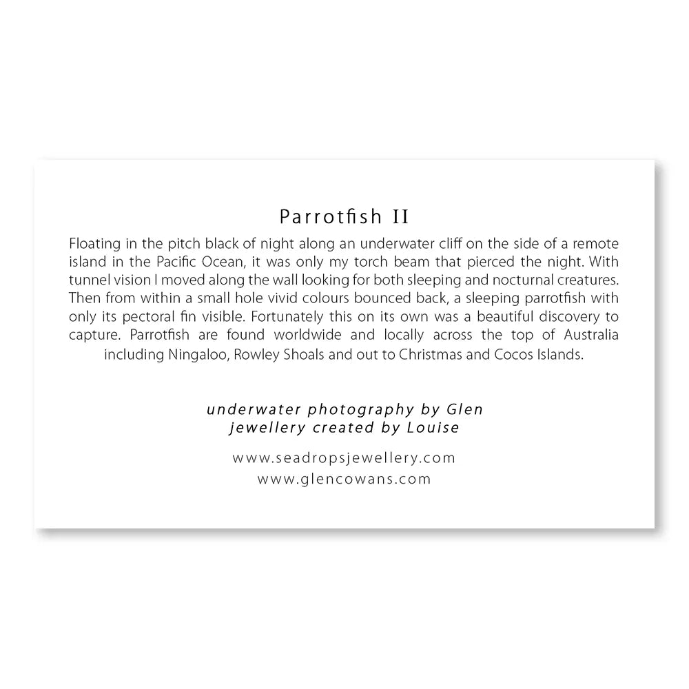 Parrotfish II Mini Print